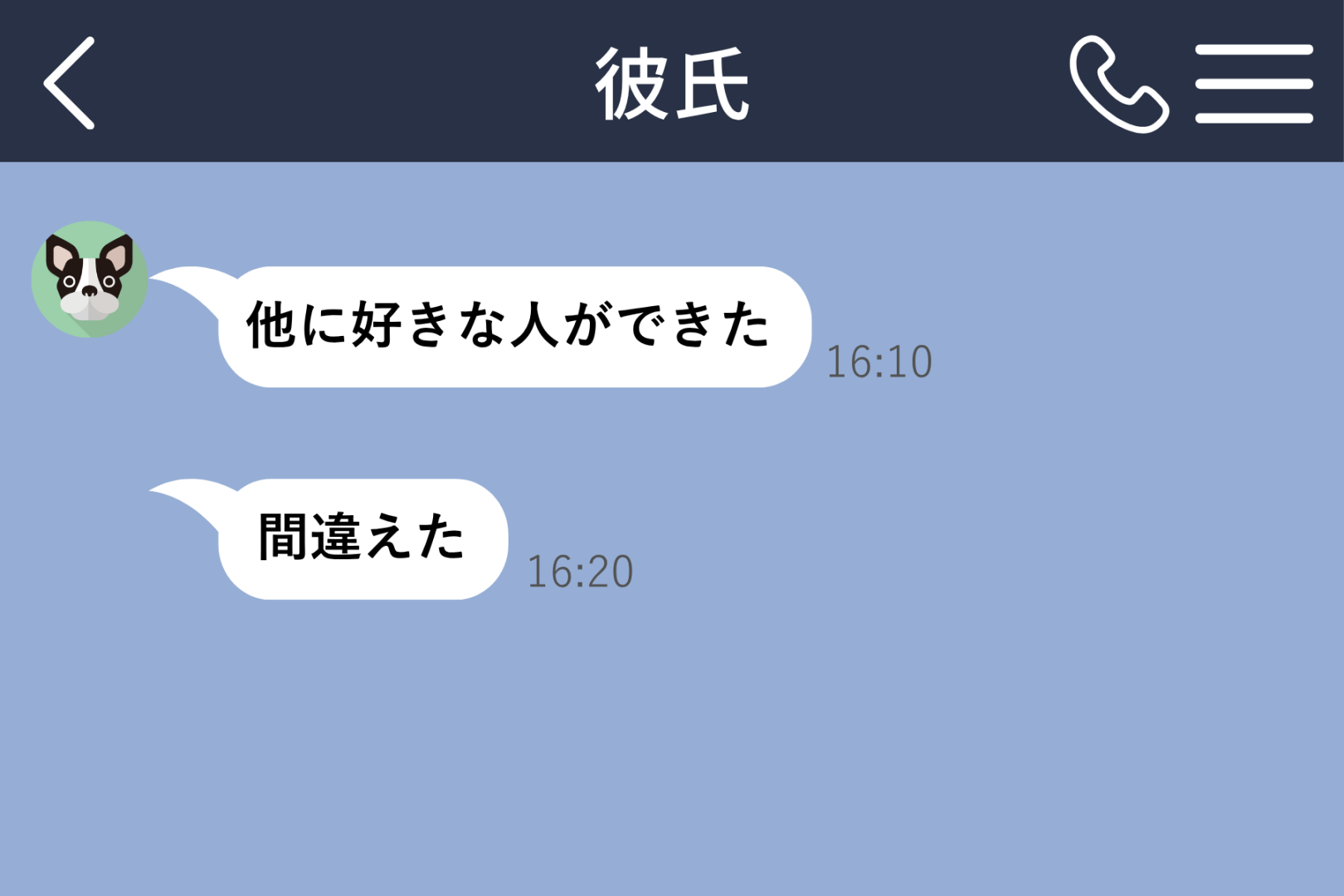「他に好きな人ができた」の１０分後に「間違えた」→私はどちらの彼も信じられませんでした