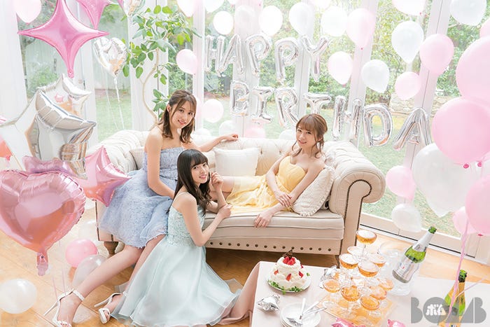 (左から)衛藤美彩、齋藤飛鳥、秋元真夏(画像提供:学研プラス)