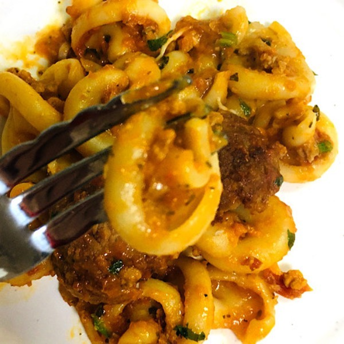 ポークミートボールトロットル