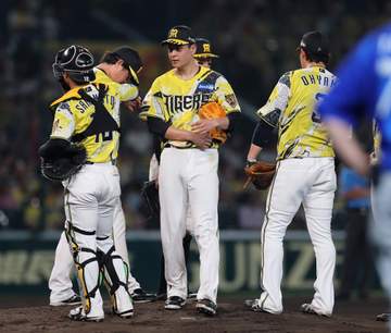 阪神 先発・大竹耕太郎は6回途中1失点で降板 宮下に痛恨ポール際被弾 101球の熱投も約1カ月ぶり白星ならず