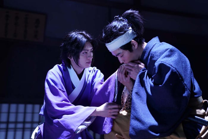 杢代和人、羽谷勝太「君とゆきて咲く~新選組青春録~」第3話より(C)テレビ朝日