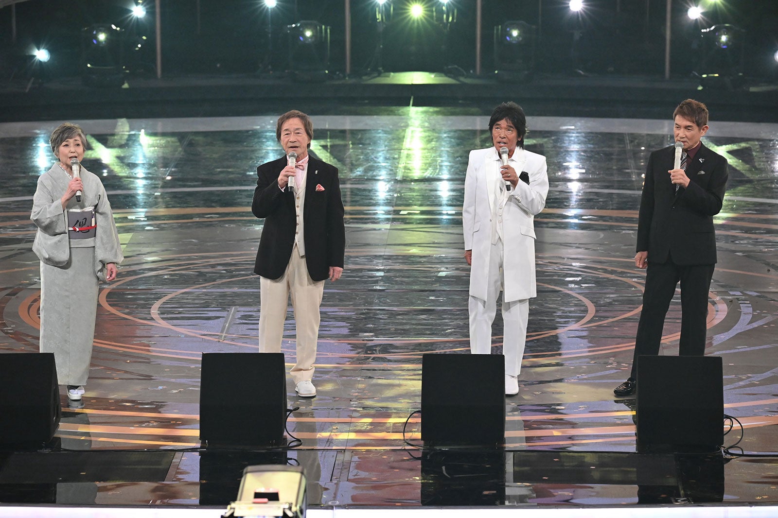 竹下景子、武田鉄矢、松崎しげる、田中健（提供写真）