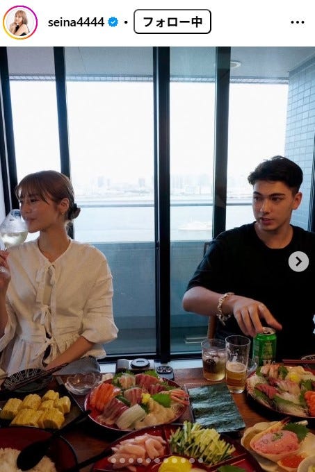 島袋聖南Instagramより