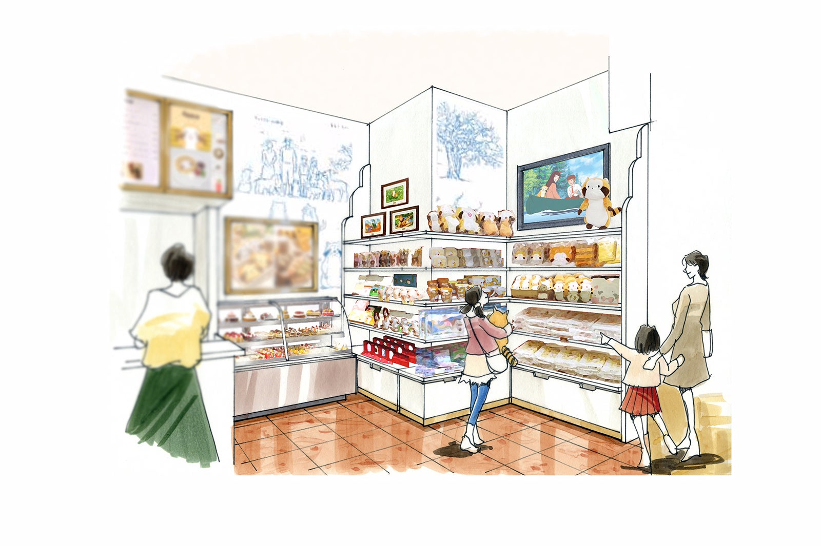 物販コーナーイメージ（C）NIPPON ANIMATION CO．，LTD．