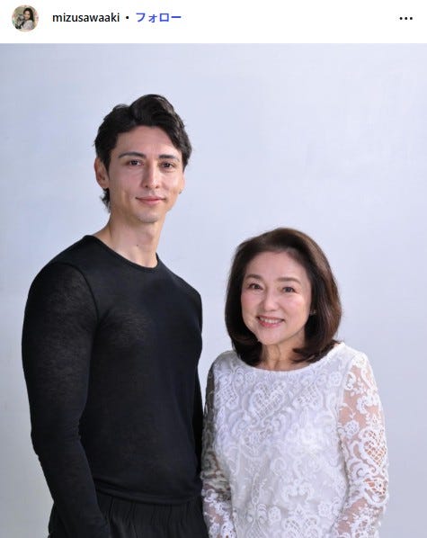 水沢アキInstagramより