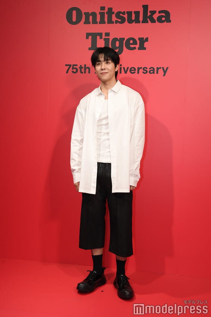 「Onitsuka Tiger 75th Anniversary Event in Tokyo」に来場したチェ・ジョンヒョプ(C)モデルプレス