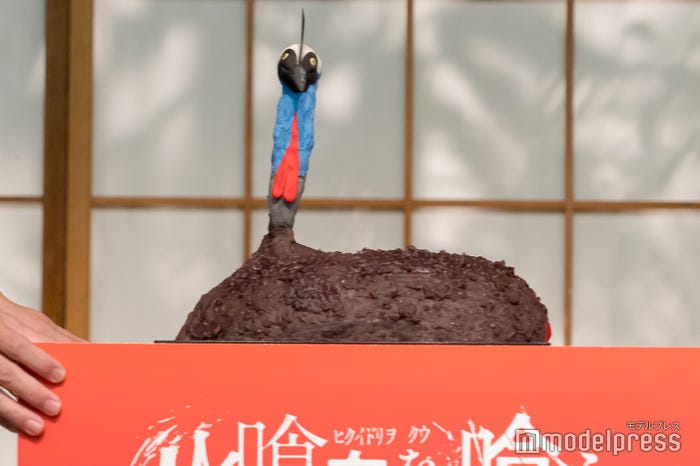 火喰鳥を模したおはぎ(C)モデルプレス