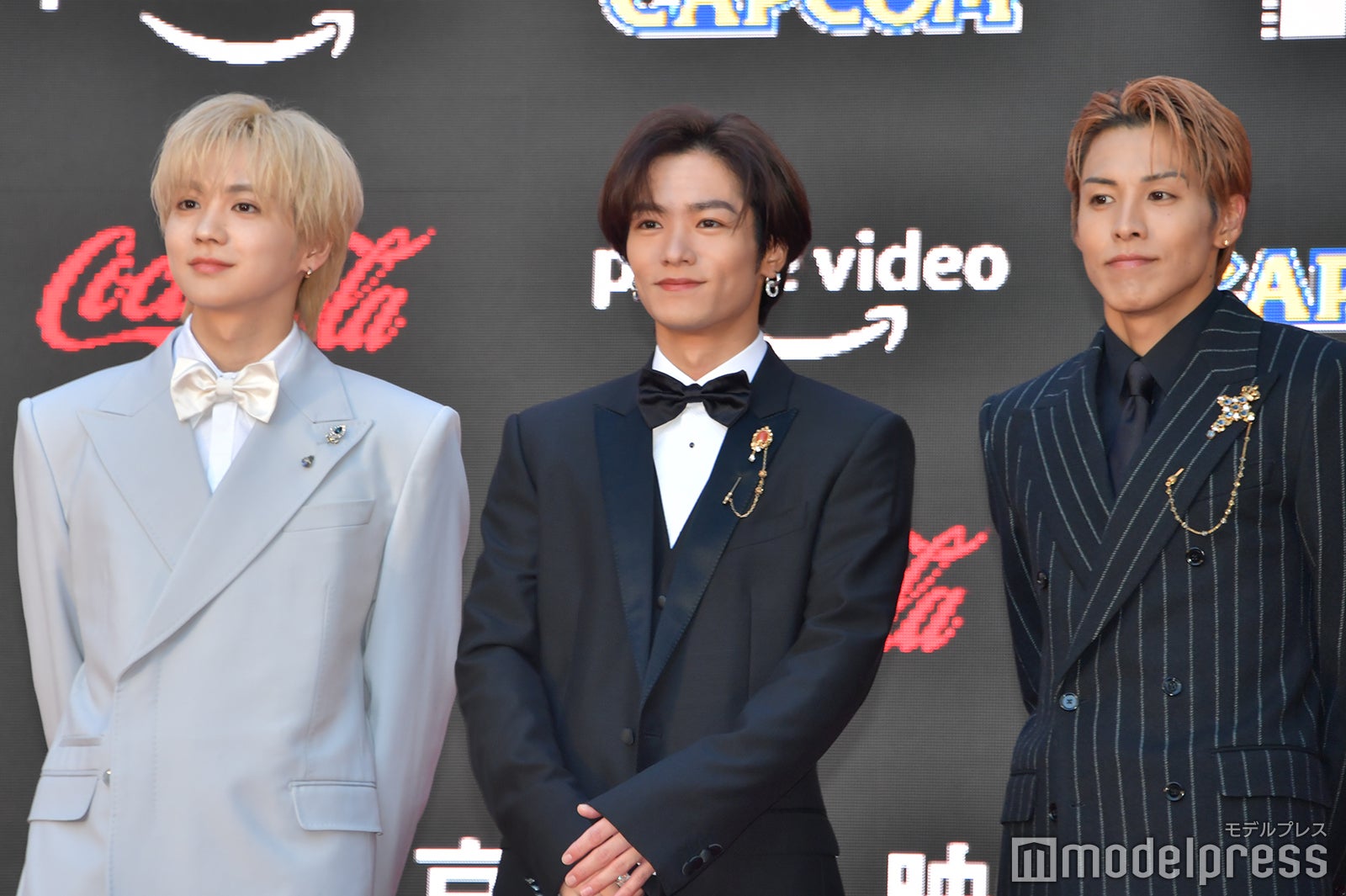 吉野北人、川村壱馬、RIKU（C）モデルプレス