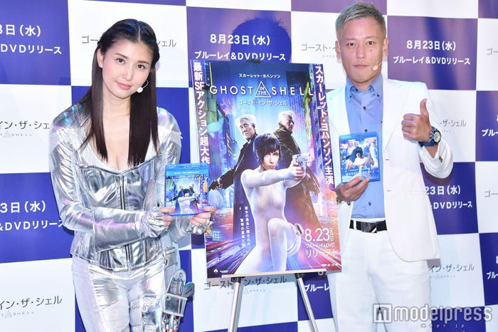 橋本マナミ、じゅんいちダビッドソン(C)モデルプレス