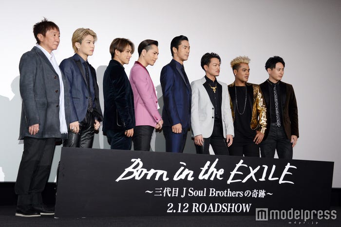 保母浩章監督と三代目J Soul Brothers from EXILE TRIBE(C)モデルプレス