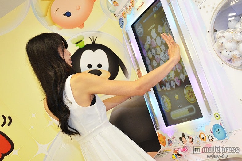 キュートなツムマスコットを使ってプレー／佐藤かよ