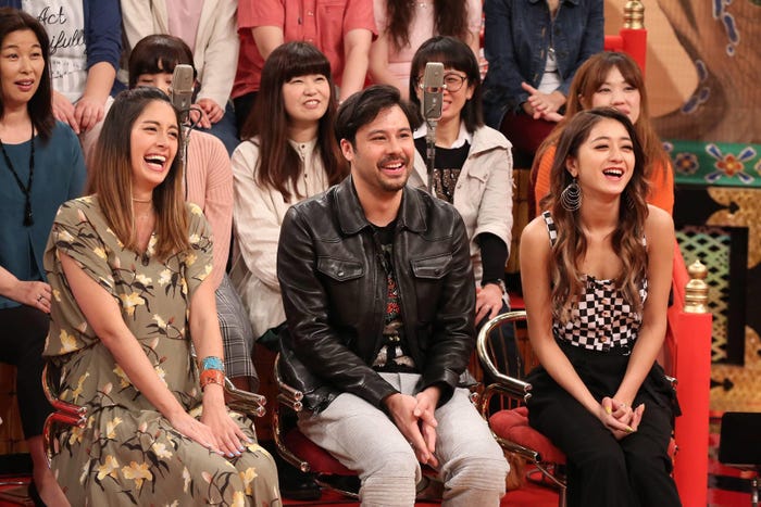 森泉、森勉、池田美優(C)フジテレビ