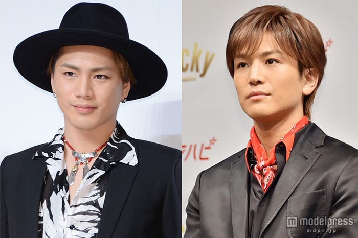 三代目JSB登坂広臣(左)&岩田剛典