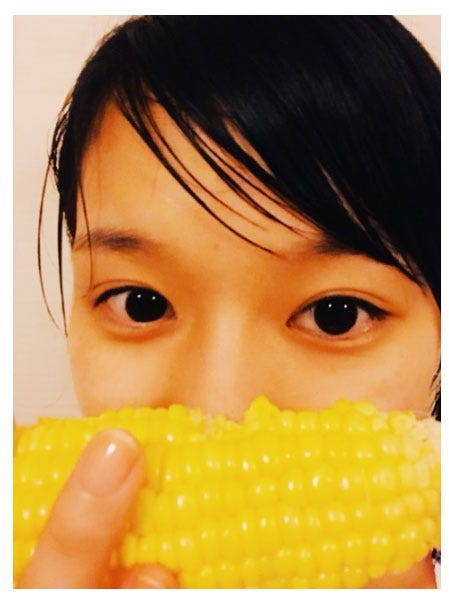 湯上がり濡れ髪ショットを公開した芳根京子/芳根京子オフィシャルブログ(Ameba)より