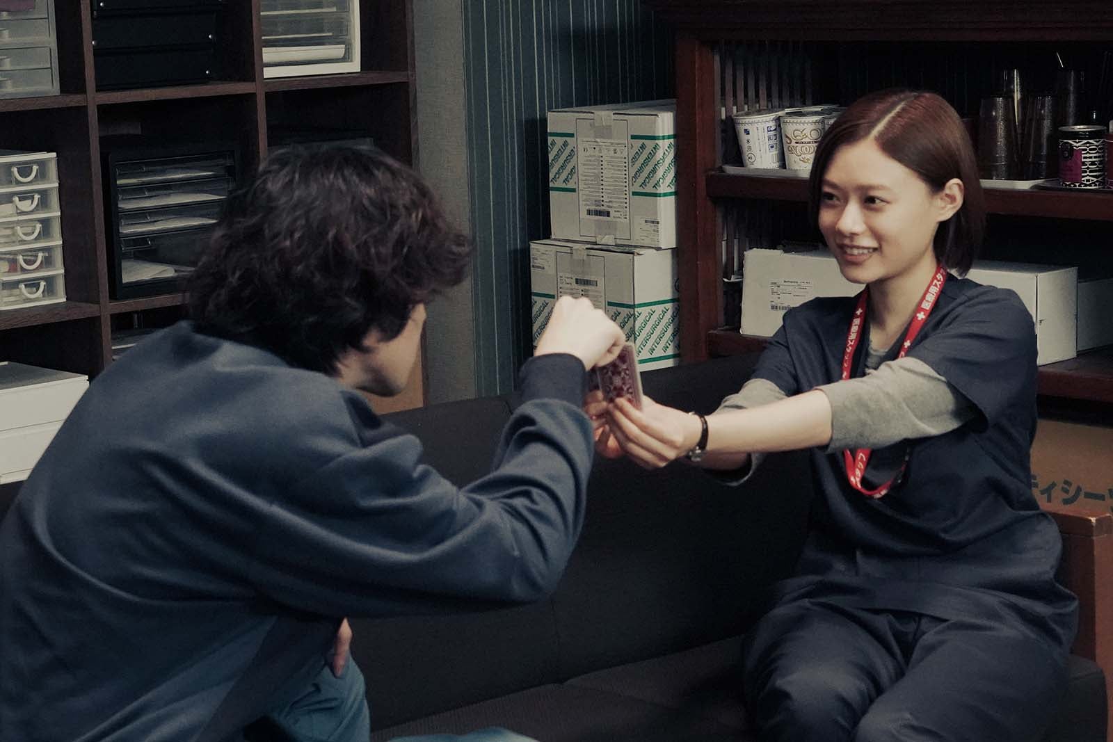 若葉竜也、杉咲花「アンメット ある脳外科医の日記」第8話より（C）カンテレ