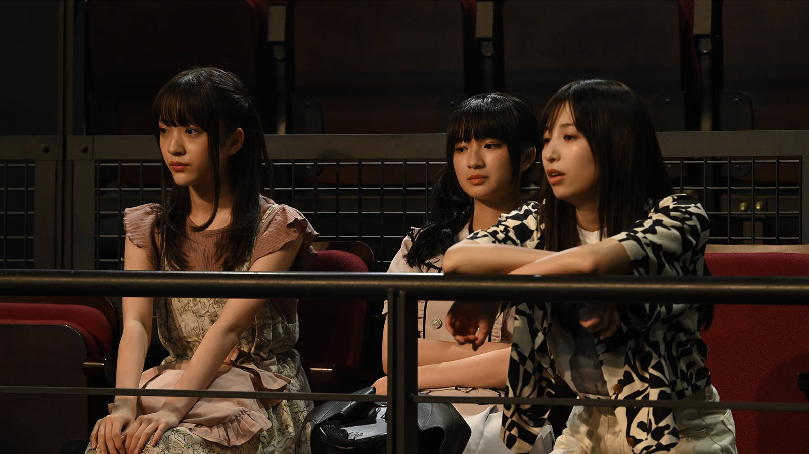 伊礼姫奈、和田美羽、GUMI／「推しが武道館いってくれたら死ぬ」第8話より（C）A／T，O・A