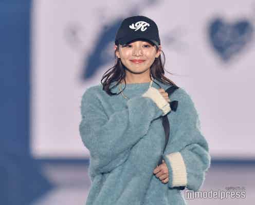 元E-girls稲垣莉生、圧巻美貌にうっとり 自然体な姿に支持集まる<関西コレクション2022A/W>