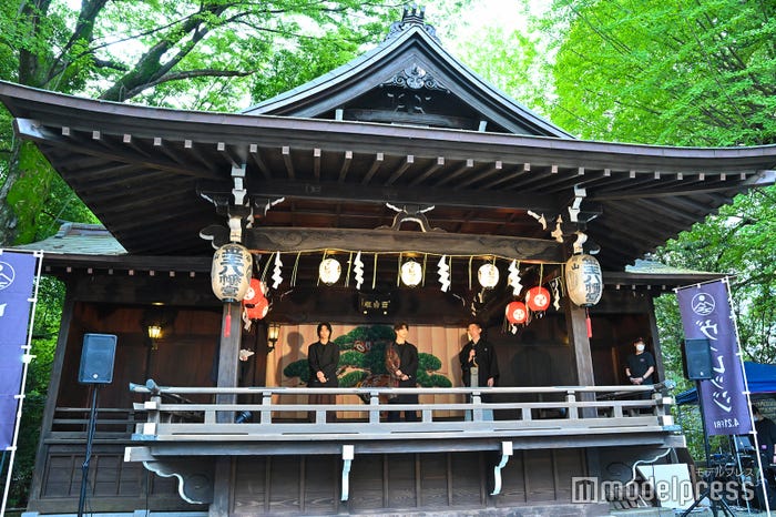 (左から)奥平大兼、横浜流星、塩津圭介(C)モデルプレス