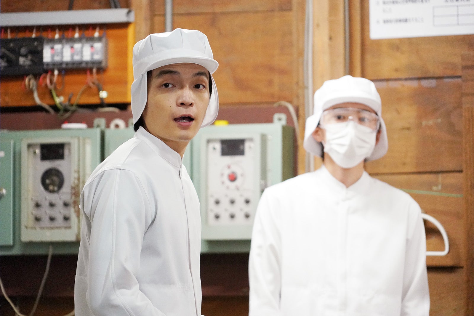 岡山天音、道枝駿佑／「金田一少年の事件簿」第4話より（C）日本テレビ