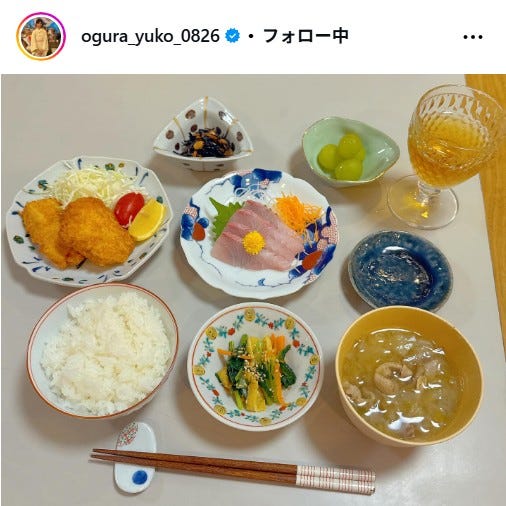 小倉優子Instagramより