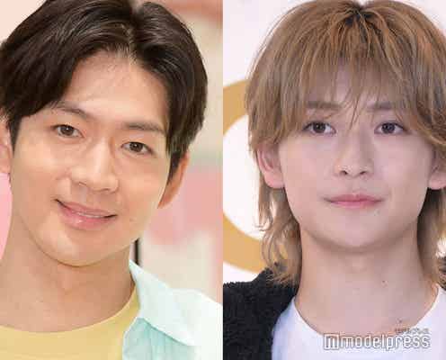 松下洸平&高橋文哉「最愛」コンビ、スーツ姿の肩組み2ショット公開 役名でのコメントも話題「エモすぎる」