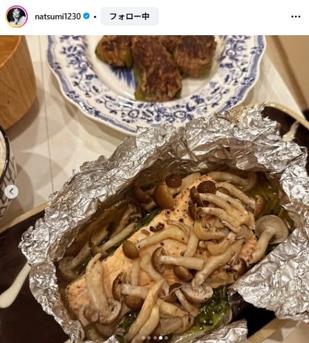 小川菜摘Instagramより