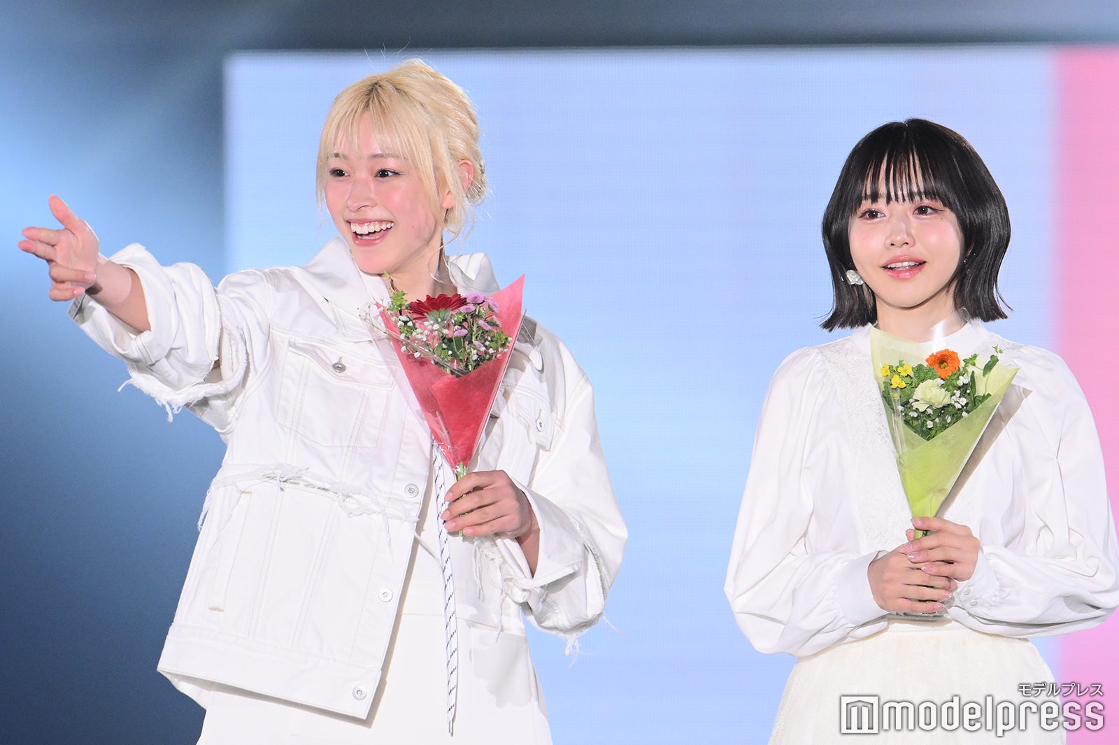 美月、ちせ「関コレ 2023 S／S」より（C）モデルプレス