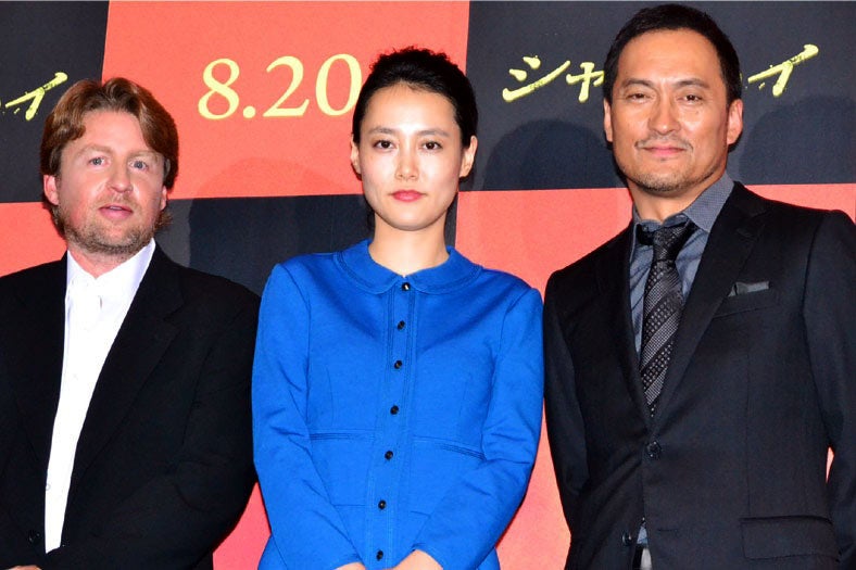菊地凛子、渡辺謙が豪華初共演！映画「シャンハイ」特別試写会　BEAST は急遽欠席