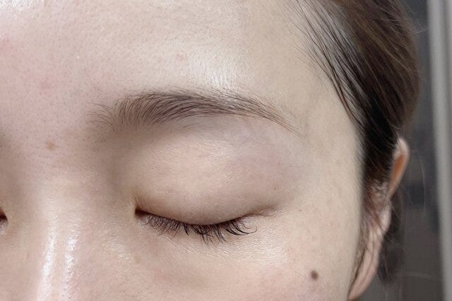 アイブロウパウダーのみで描く