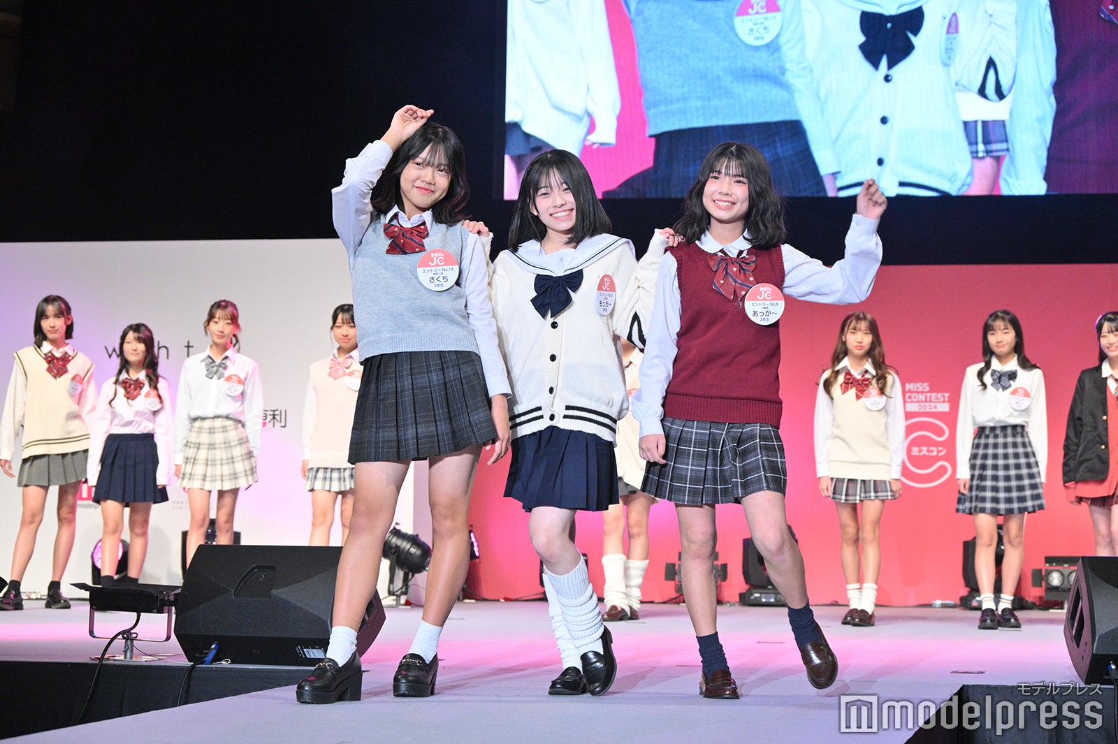 「JCミスコン2024」ステージの様子（C）モデルプレス