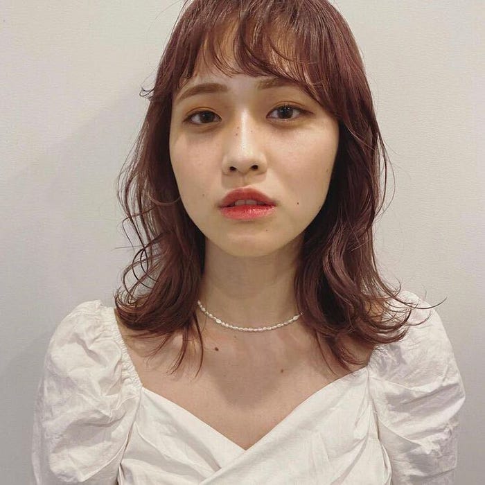 「オニオンバング」モデル:ayako(Instagram:@aliy.___)/提供画像:「hair & fashion shiomi H」えがしらまいこ氏(Instagram:@egsrmik)