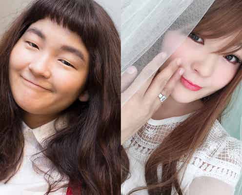 “整形級メイク”ゆにばーす・はらの私物コスメ公開!メイクテクもプロ級にすごかった…“衝撃ビフォーアフター”の裏側<インタビュー>