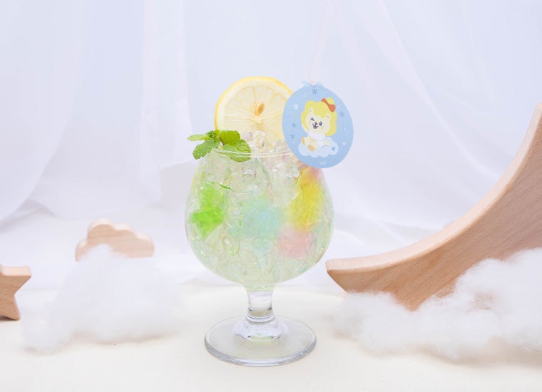 カラフルゼリーレモンソーダ税込990円（C）JYP