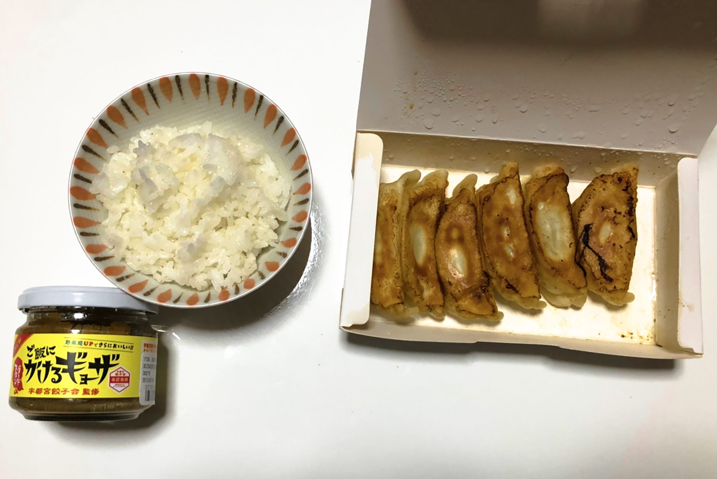 『ご飯にかけるギョーザ』