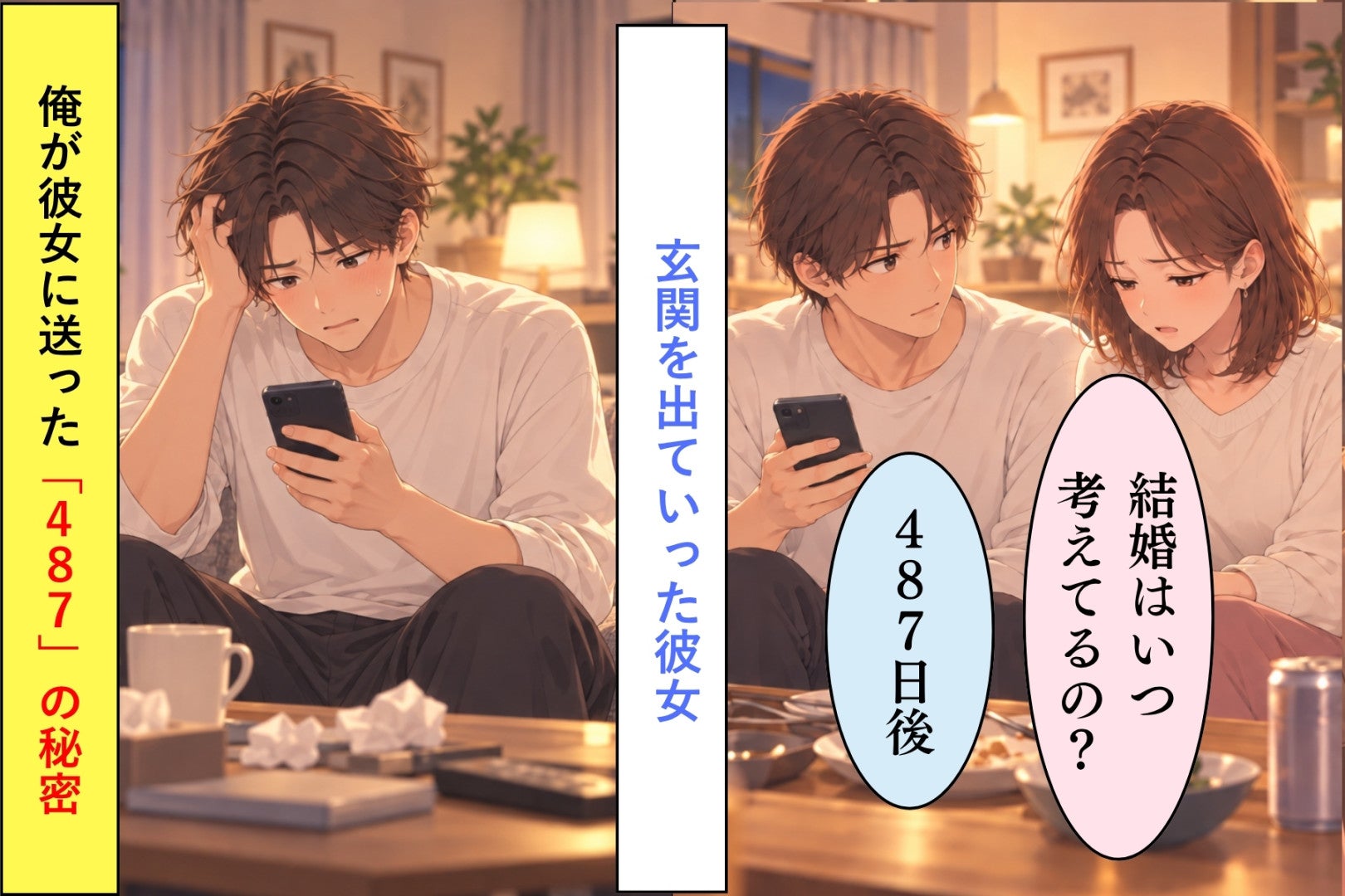 結婚の答えが「４８７日後」？彼女を怒らせた数字の裏にあった、月ごとの貯金と資格試験の予定