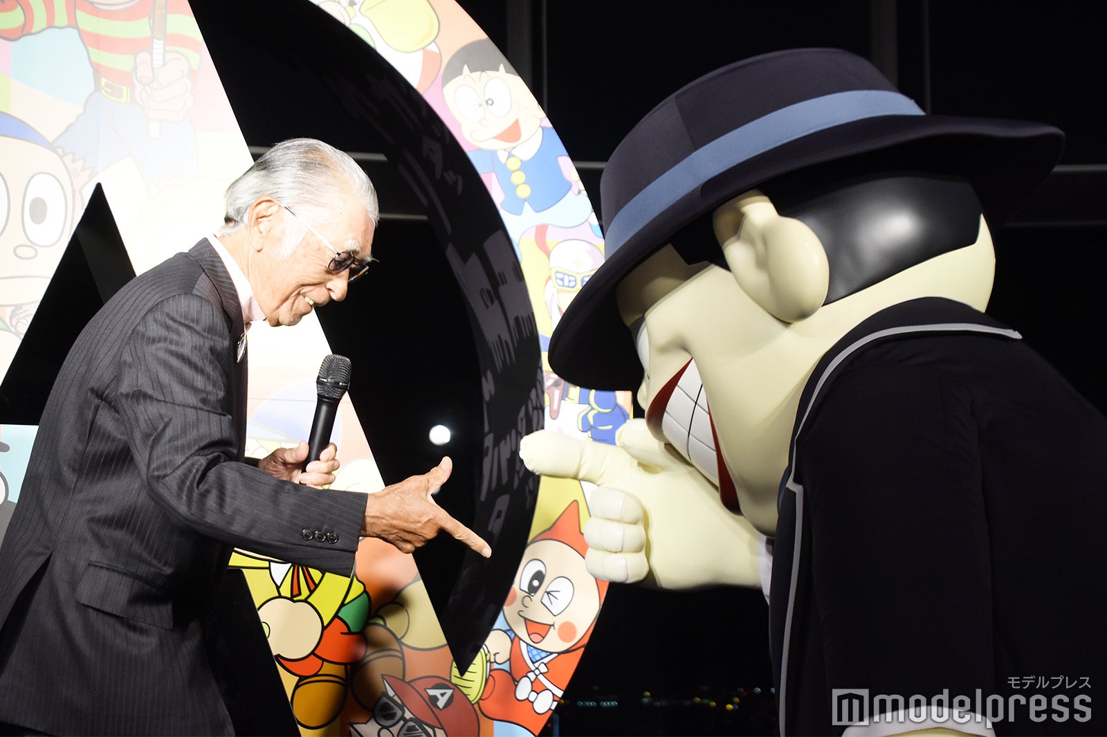 藤子不二雄（A）氏（左） （C）モデルプレス