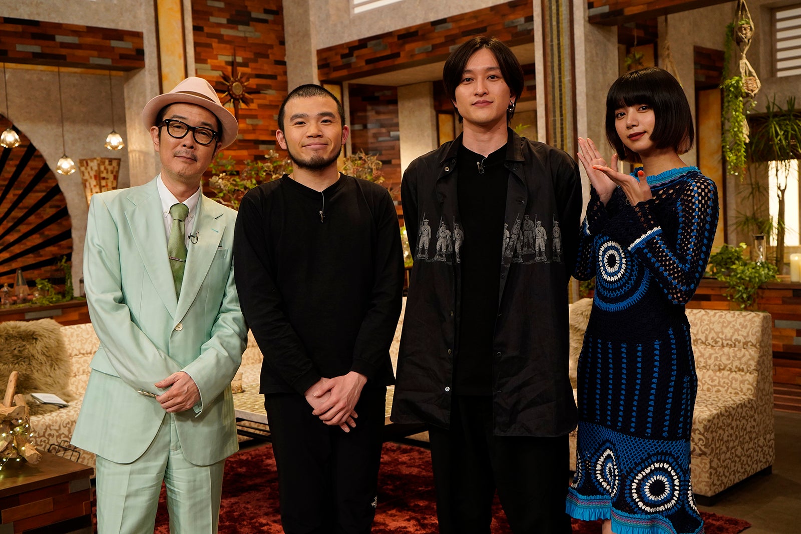 （左から）リリー・フランキー、MOROHA、池田エライザ（写真提供：NHK）