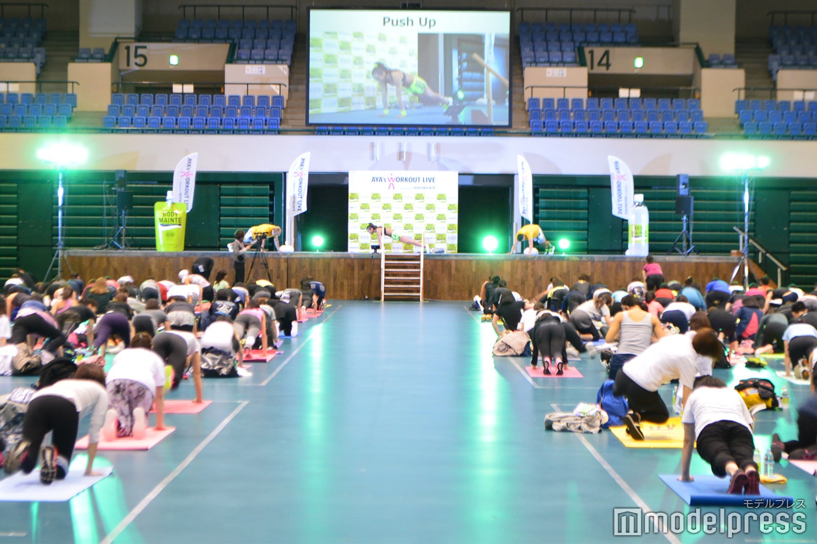 「AYA’S WORKOUT LIVE in NAGOYA 2018」の様子（提供写真）