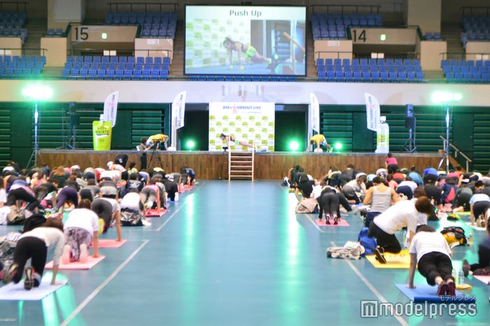 「AYA’S WORKOUT LIVE in NAGOYA 2018」の様子(提供写真)