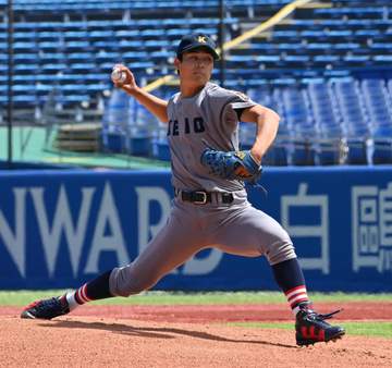 慶大・広池浩成が自己最速タイ153キロ！「課題を1つクリアできた」 父は西武の球団本部長 「ドラフト1位指名」目指す