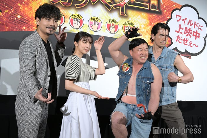 小澤征悦、上白石萌歌、スギちゃん、伊藤英明(C)モデルプレス