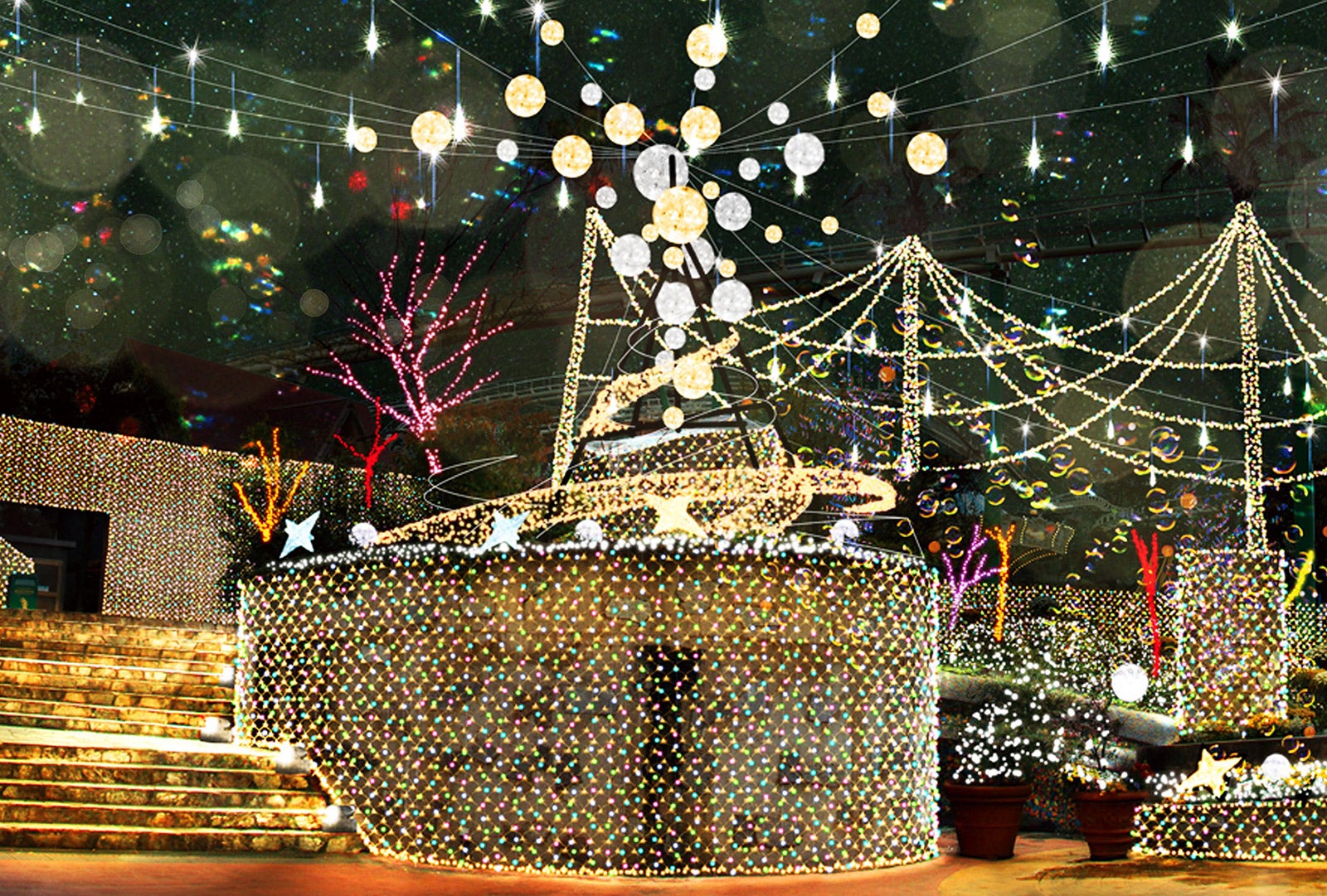  アクアガーデン ～深水の息吹～／画像提供：京阪電気鉄道株式会社