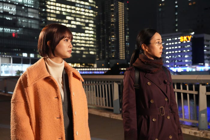 生見愛瑠、木南晴夏「セクシー田中さん」最終話より(C)日本テレビ