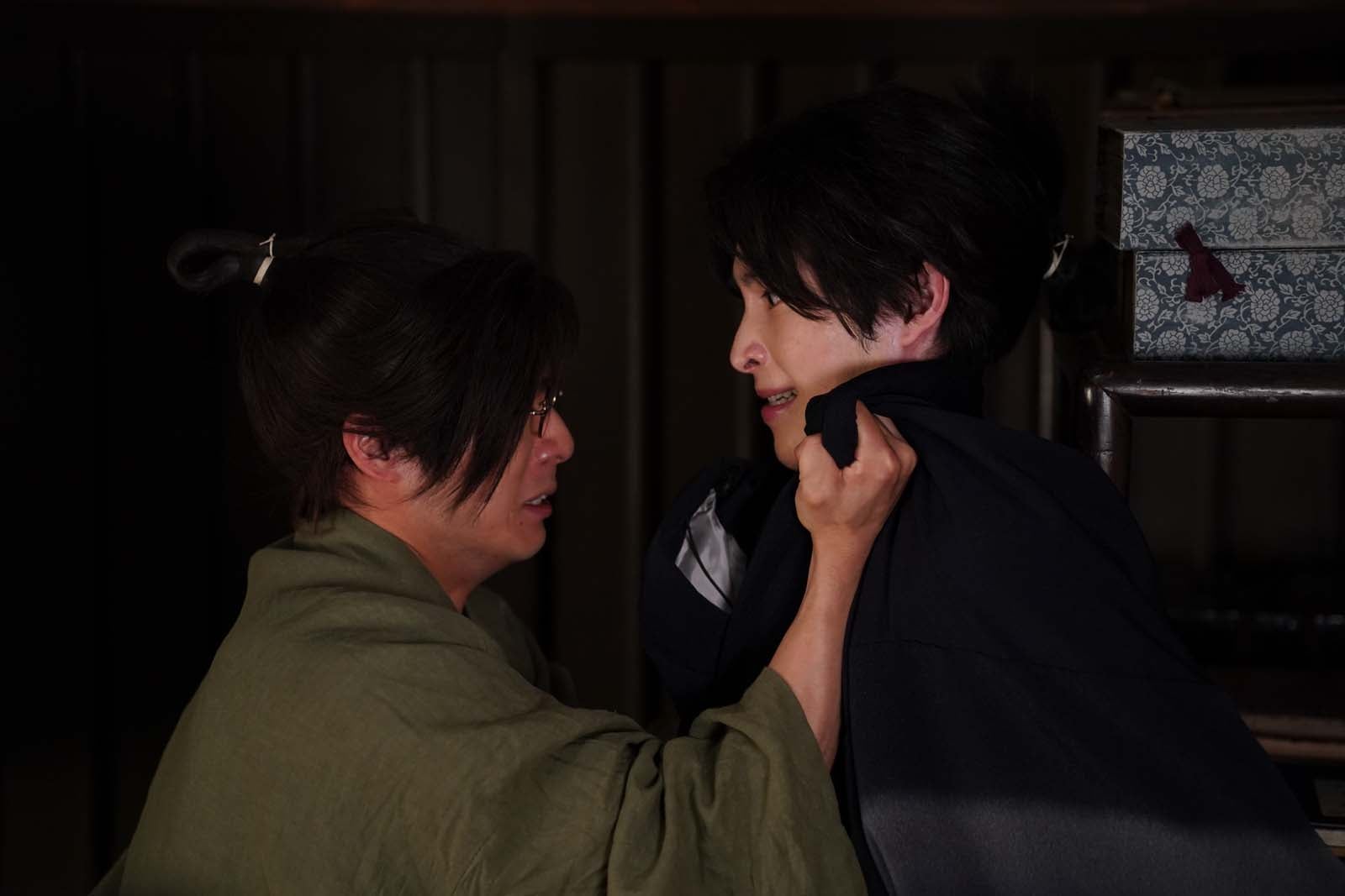 永田崇人、阪本奨悟「君とゆきて咲く～新選組青春録～」第15話より（C）テレビ朝日