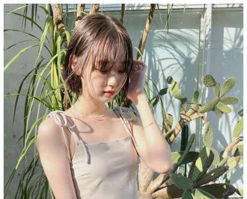 江野沢愛美、ショートボブにイメチェン「夏っぽくて可愛い」「似合ってる」の声