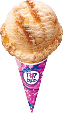 サーティワン、コク深リッチな“クロカンブッシュ”のクリスマスフレーバー登場