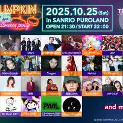 SPOOKY PUMPKIN 2025(C)2025 SANRIO CO., LTD. TOKYO, JAPAN 著作 株式会社サンリオ