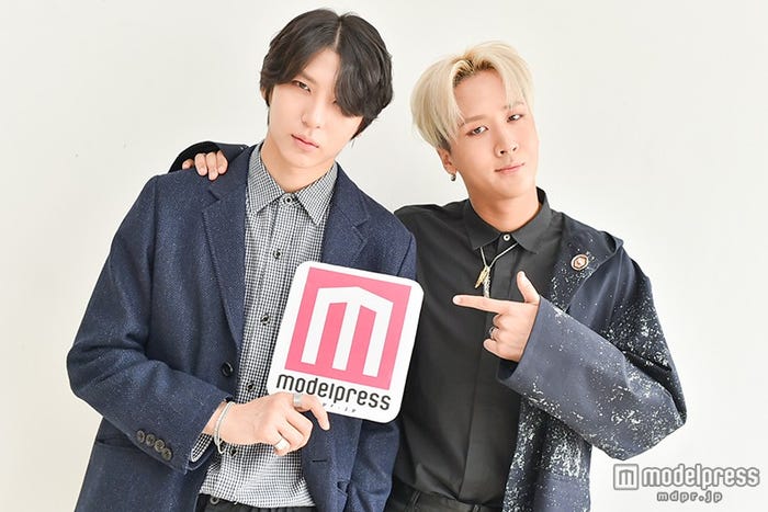 モデルプレスのインタビューに応じてくれたVIXX LR(左から)レオ、ラビ