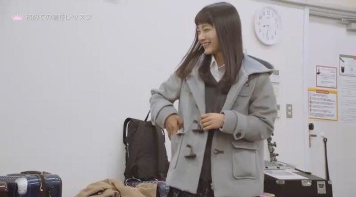 めいめいの演技/「女子高生ミスコンFINALIST~ハレトキドキJK~」より(提供画像)