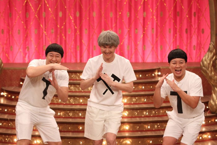 南原清隆とチョコレートプラネット (C)フジテレビ